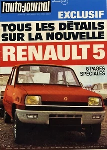 L'AUTO JOURNAL Nr. 25 16.12.1971 R5 Range Rover 204 Critium des Cevennes - Bild 1 von 1