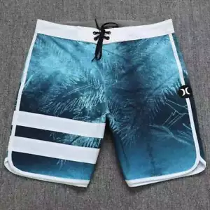 Hurley Phantom Beachshorts Male Boardshorts Spandex Surf Pants Swim Shorts E1030 - Picture 1 of 4