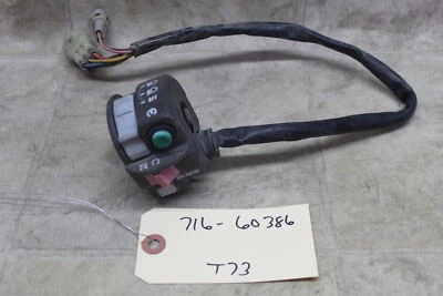 Interruptor de control de manillar izquierdo Yamaha Grizzly 700 2007 2008 OEM Foto 1 de 4