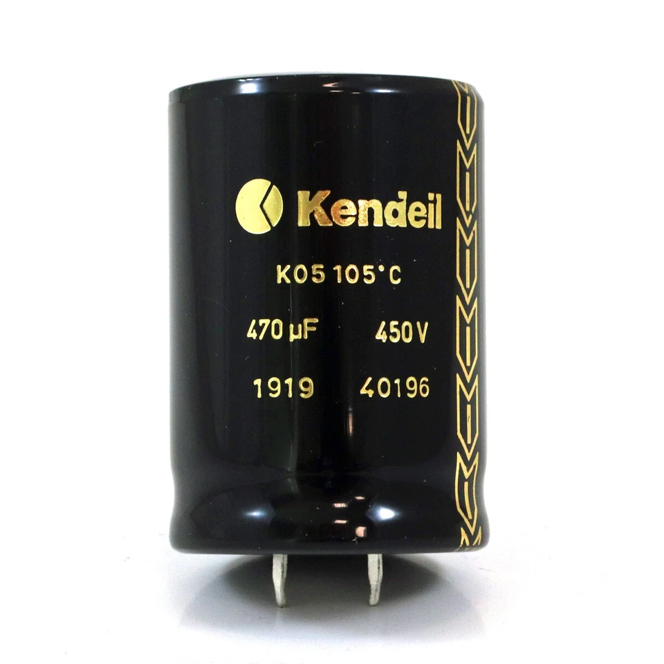 Condensateur Électrolytique KENDEIL 470uF 450V 35x50 MM 105° Snap-In K05 - Photo 1/1