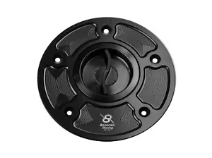 Bonamici Schwarz Aluminium Tankdeckel passend für Honda CBR1000RR 2014-2016 - Bild 1 von 2