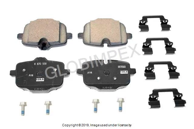 BMW 540i xDrive 640i GT xDrive 740i (2016-2020) Brake Pad Set REAR GENUINE - Image 1 of 1