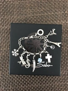 925 Silber Charmsarmband Mit 9 Charms von Thomas Sabo - Bild 1 von 7