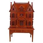 Dollhouse Miniature, 1/12 Scale Villa Table Display Cabinet House Accessory
