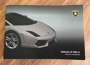 Lamborghini Gallardo LP 560-4 owner´s handbook in english - Bild 1 von 6
