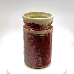 Vintage Stoneware Glazzed Pottery Flower Vase - Picture 1 of 5