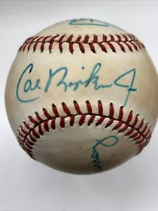ORIOLES SIGNIERT OAL BALL CAL RIPKEN BROOKS ROBINSON JIM PALMER EDDIE MURRAY AUTOS - Bild 1 von 7