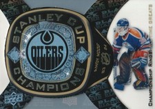 2013-14 Black Diamond All-Time Greats Championship Rings #26 Andy Moog (1:210)!