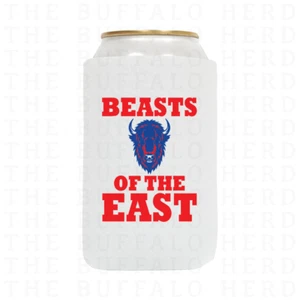 Beasts of the East Koozie | Beer Can Holder | Buffalo Bills Beer Coozie - Picture 1 of 1