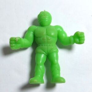 80's M.U.S.C.L.E. Men Kinnikuman Green Color 2" Mr America Figure #144 Mattel