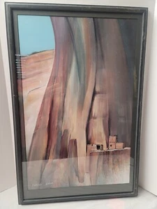 Taos/Florida Artist Dorothy Drum "Betatakin" Original Painting - Picture 1 of 9