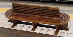 TD61 Long Double Sided Benches 3d printed N scale model railway scenics - Picture 1 of 7