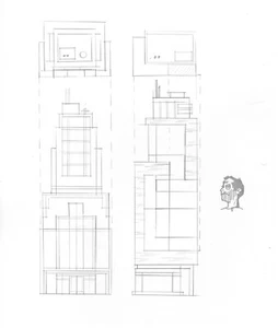 The Powerpuff Girls Original Production City Elements Drawing Cartoon Network rc - Picture 1 of 2