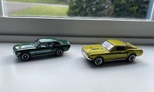 Matchbox FORD MUSTANG 1958 Cobra And 1968 GT Set of 2