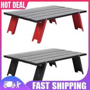 Outdoor Picnic Mini Folding Table Home Bed Computer Aluminum Collapsible Desk