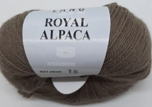 (270 €/kg): 50 g LangYarns ROYAL ALPACA, Pt. 18, Farbe 039 #6571