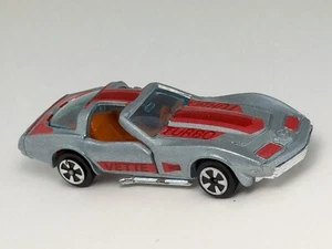 Vintage 1978 Kidco Silver 70s Corvette Turbo 1/64 Tough Wheels Diecast 1/64 - Picture 1 of 7