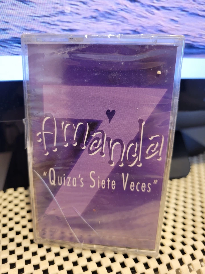 Amanda "Quiza's Siete Veces" (Cassette, 1997) Spanish Music Compilation NEW - Image 1 of 2