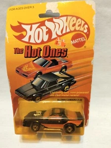 Tarjeta Hot Wheels The Hot Ones Blown Camaro Z-28 Mattel 5901 1982 - Imagen 1 de 11