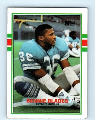 1989 Topps #365 Bennie Blades - Image 1 of 2