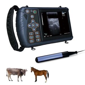 DAWEI Portable Vet Ultrasound Machine Handheld Scanner 6.5MHZ Rectal Probe