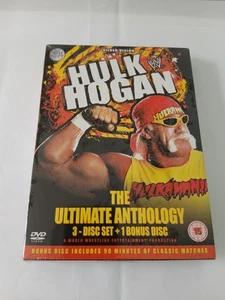 HULK HOGAN – THE ULTIMATE ANTHOLOGY DVD 4-DISC SET WWE NEW SEALED UK PAL - Picture 1 of 9