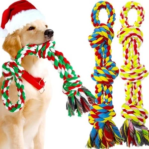 2 Pcs Dog 21" Heavy Duty Rope Toys for Aggressive Chewers for Large Breed - Picture 1 of 2