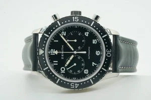 Zenith Pilot Stoppuhr Typ Cp-2 03.2240.4069/21.C774 43mm schwarzes Zifferblatt 11/201... - Bild 1 von 1