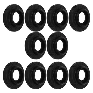 AC Compressor Shaft Seal Kit 10 PCS Black AC Compressor Oil Seal For DKS32C AC - Picture 1 of 12