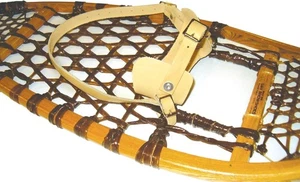 GV Snowshoes Traditional Leather Harness and Bindings for Snowshoes, Beige - Picture 1 of 1
