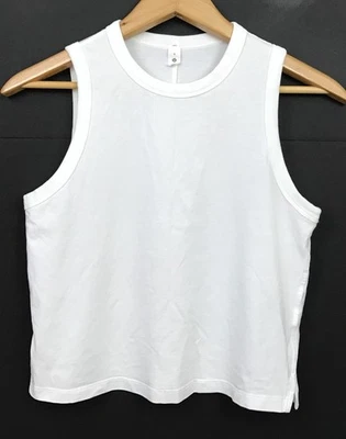 Lululemon Classic-Fit Cotton-Blend Tank Top White Size 4 - Image 1 of 4