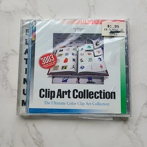 Clip Art Collection Softkey PC Paintbrush NEW 3003 Ultimate Color Clip Art CD - Picture 1 of 5