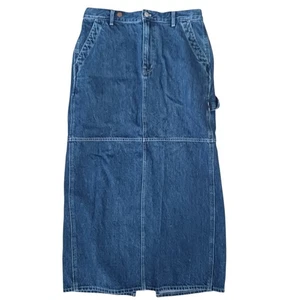 Madewell Rock Damen 29 Carpenter Loop Maxi Dark Wash Denim Baumwolle - Bild 1 von 14