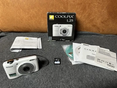 🟡 Nikon Coolpix L25 Digitalkamera – kompakt, zuverlässig, sofort einsatzbereit! - Bild 1 von 4