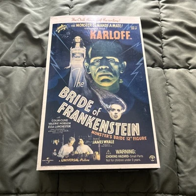 Bride Of Frankenstein 12” Figure Elsa  Lanchester Universal Sideshow 2001 NiB - Image 1 of 2
