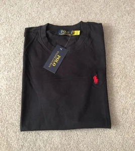 Ralph Lauren Polo Men's Slim Fit Cotton Crew Neck T-Shirts - Picture 1 of 10