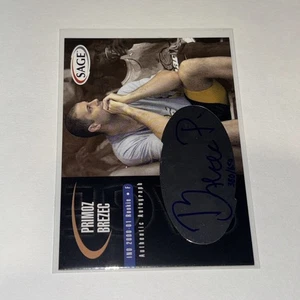 2000 Sage Authentic Auto Bronze /650 Primoz Brezec #A4 Auto - Picture 1 of 2