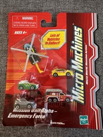 Micro Machines Mission Unit Alpha Emergency Force 2003 NIB NOS MOC Sealed