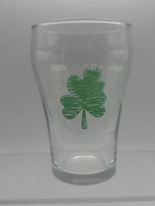 Vintage Smithwick's Harp Guinness Tasting Mini Pint Glasses Shamrock 4" - Picture 1 of 5
