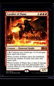 2019 MTG Magic The Gathering M20 Core Set 2020 #125 Cavalier of Flame - Picture 1 of 2