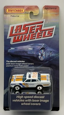 Matchbox Laser Wheels Coche de Policía LW1 Foto 1 de 4