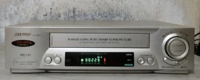 SHARP VC-M50 VIDEOREGISTRATORE VHS 4 TESTINE CON TELECOMANDO ORIGINALE  - Immagine 1 di 4