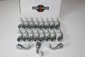 19 accesorios de manguera hidráulica Caterpillar/Anchor Fluid Systems brida SAE 61 1/2" - Imagen 1 de 5