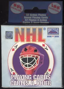 1998-1999 Bicycle NHL Goalies Playing Cards Discs ROY HASEK OSGOOD SEE LIST - Picture 1 of 78