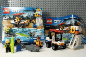LEGO - 60163 - Coast Guard Starter Set - Complete - Nice Condition - Ships Fast! - Picture 1 of 15