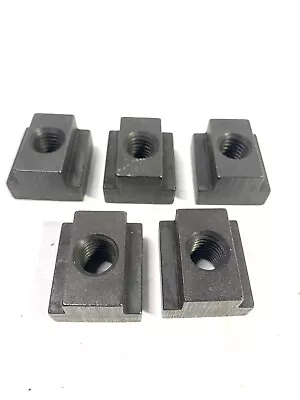 QTY-5 Gibraltar T-Slot Nuts 41412G 1/2-13 Blind Tapped 11/16 In. Slot Width • 29£