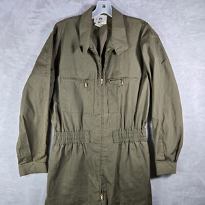 Instant Utility Uniform Police Enforcement Jumpsuit Coveralls Green Medium M Men - Picture 1 of 16