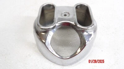 2007 07 Yamaha Vino 125 YJ125 handlebar cover chrome trim - Image 1 of 4