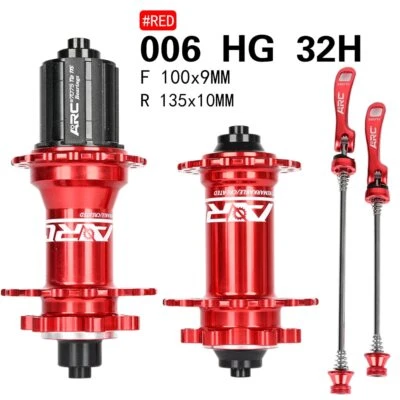 Buje de bicicleta 32 28 36 agujeros bicicleta de montaña NBK cojinete eje pasante bujes de liberación rápida Foto 1 de 4