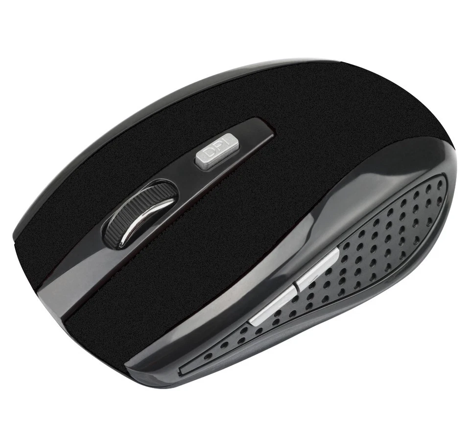 2.4GHZ Wireless Mouse Optical Gaming Mouse Usb Mice Trackball Adjustable DPI lap - Image 1 of 4